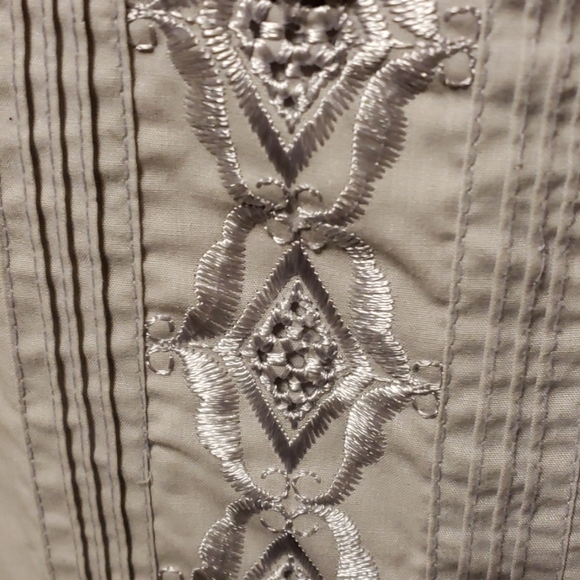 Cubana style grey and silver 4xl short sleeve - Picture 2 of 5